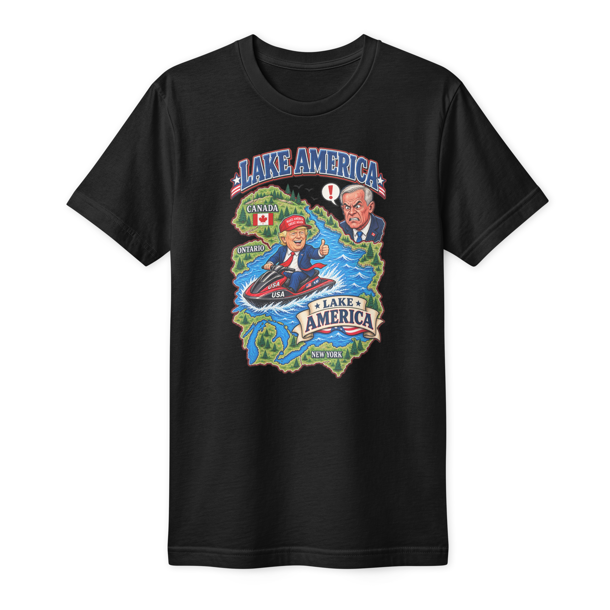 LAKE AMERICA TRUMP T-SHIRT
